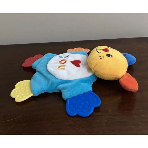 Scholastic blue dog I love you baby plush security lovey Teether - Picture 3 of 8